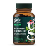Gaia Herbs frente del envase mostrando etiqueta clara y beneficios