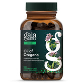 Gaia Herbs frasco frontal mostrando el envase y beneficios claros