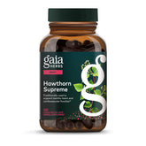 Gaia Herbs frasco frontal mostrando la marca y beneficio de calidad
