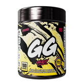 Gamer Supps bote frontal con etiqueta visible y sabor limonada, beneficio conveniencia