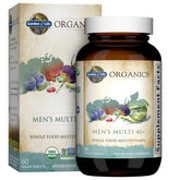 Garden of Life envase frontal mostrando beneficios y 60 tabletas