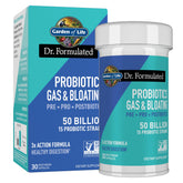 Garden of Life frente del empaque que muestra fórmula 3 en 1 y beneficios digestivos