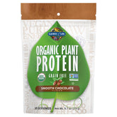 Garden of Life envase frontal sabor chocolate mostrando etiqueta clara y beneficios