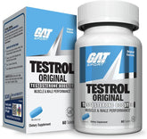 GAT SPORT Testrol frente del empaque mostrando diseño y cantidad de tabletas