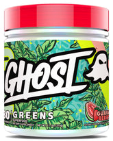 GHOST envase frontal Guava Berry mostrando diseño y cantidad de servicios