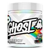GHOST envase frontal con sabor Sour Strips mostrando 30 servicios y etiquetado