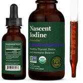 Global Healing Center envase frontal de Detoxadine mostrando tamaño y marca, aporta confianza