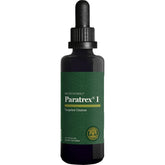 Global Healing Paratrex I frasco frontal mostrando la etiqueta, claridad del producto y confianza