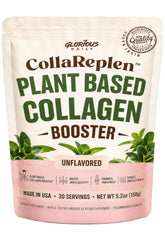 GLORIOUS DAILY frasco frontal del producto mostrando embalaje claro y profesional