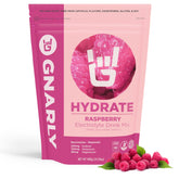 Gnarly Nutrition frasco frontal mostrando el envase y beneficios de hidratación