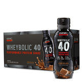 GNC amp wheybolic 40 frontal del envase mostrando etiqueta y beneficio proteico