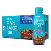 GNC vista frontal de la botella Chocolate Mint con diseño atractivo y lista para beber