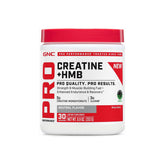 GNC envase frontal mostrando fórmula creatina y HMB, fácil identificación
