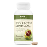 GNC frasco frontal de Horse Chestnut Extract 300 mg, presentación clara y útil