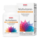 GNC frasco frontal mostrando etiqueta y beneficios claramente