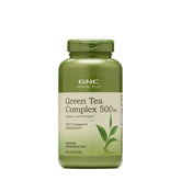 GNC envase frontal del Green Tea Complex mostrando etiqueta y cantidad, aporta confianza