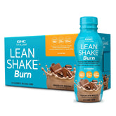 GNC Lean Shake Burn vista frontal muestra envase listo para beber y conveniencia