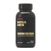 GNC Mega Men frente del paquete mostrando beneficio multivitamínico diario