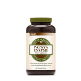 GNC frasco frontal de Papaya Enzyme 600 tabletas masticables para digestión práctica