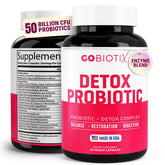 GOBIOTIX frasco delantero mostrando el diseño y beneficio de apoyo digestivo