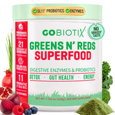 GOBIOTIX frente del envase mostrando sabor y beneficios diarios