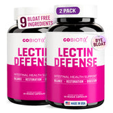 GOBIOTIX Lectin Defense vista frontal mostrando el envase y beneficio digestivo