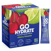 GoHydrate sobre frontal Cherry Limeade mostrando diseño y beneficio hidratante