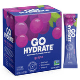 GoHydrate sobre frontal mostrando diseño y beneficio de hidratación rápida