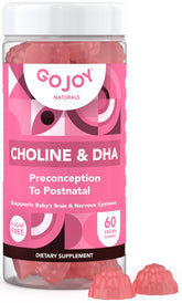 GOJOY NATURALS envase frontal mostrando las gomitas y beneficios