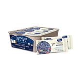 GoMacro empaquetado frontal mostrando sello orgánico y beneficios