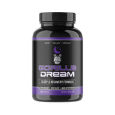 Gorilla Mind Dream vista frontal del envase mostrando etiquetas claras y beneficios
