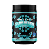 Gorilla Mind gomitas frontal del envase que muestra el sabor y la dosis