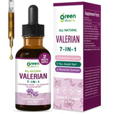 green Herb Vibe botella frontal 2oz mostrando diseño y uso práctico