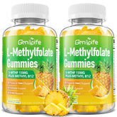 GrnLife frente del empaque mostrando 120 gomitas y beneficios claros