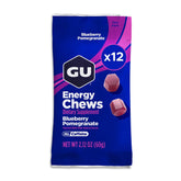 GU Energy imagen frontal del paquete blueberry pomegranate útil para identificación rápida