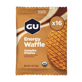 GU Energy frontal del empaque mostrando 16 unidades y diseño atractivo
