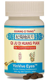 Guang Ci Tang embalaje frontal mostrando el nombre y beneficio para la vista