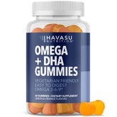HAVASU NUTRITION frasco delantero con gominolas cítricas y etiquetado claro