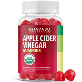 HAVASU NUTRITION frasco frontal mostrando 60 gomitas y beneficios prácticos