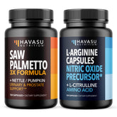 HAVASU NUTRITION pack frontal mostrando ambos frascos y beneficios