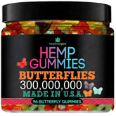 Healthergize bote frontal con gomitas, presenta calma y confianza
