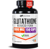 Healthfare frasco frontal mostrando etiqueta y beneficios claros