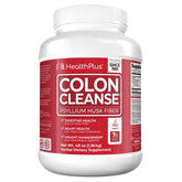 Health Plus envase frontal mostrando 48 oz y beneficios claros
