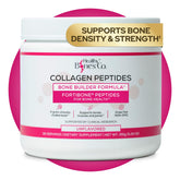 Healthy Bones Co. envase frontal mostrando marca y formato, claridad del producto