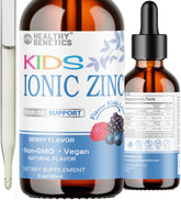 Healthy Genetics frasco frontal mostrando el tamaño y etiqueta clara