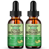 Healtionist frontal del envase de gotas con diseño y beneficios visibles