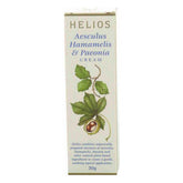 Helios tubo frontal mostrando etiqueta y tamaño compacto, práctico para llevar