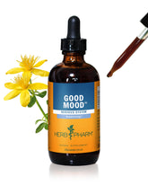 Herb Pharm Good Mood vista frontal con beneficios claros