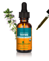 Herb Pharm frente del envase mostrando presentación y beneficio de calidad orgánica