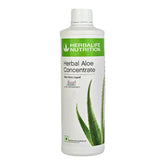 Herbalife botella frente mostrando etiqueta clara y beneficio digestivo